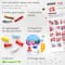 Arteza® Kids Sea Life Small Stage Clay Kit, 78 pcs